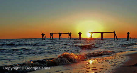 Sunset Monoliths