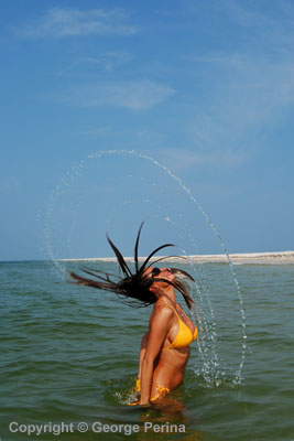 Lisa at Horn Island