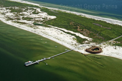 Fort Massachusetts Aerial